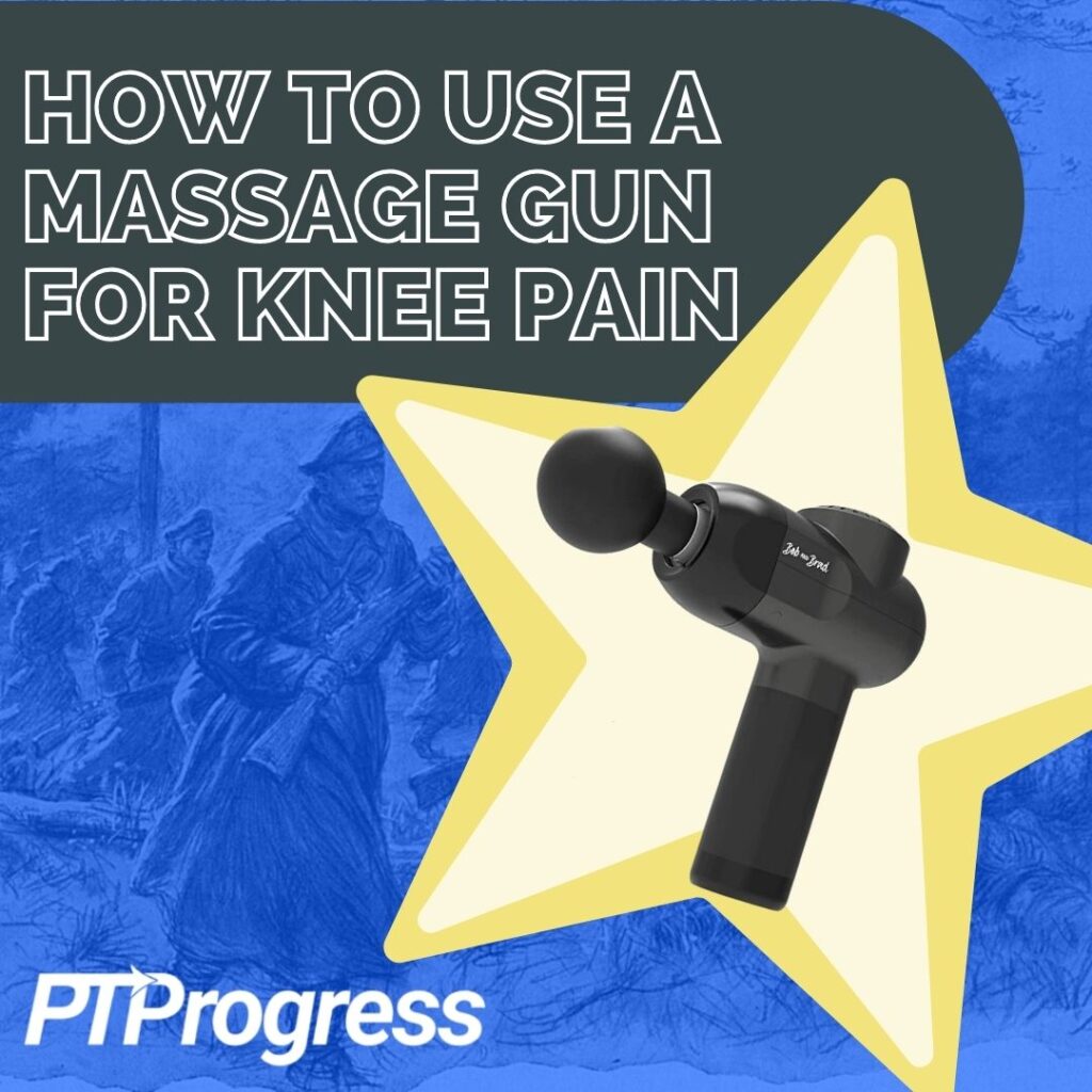 How to Use a Percussion Massage Gun for Knee Pain Relief - Ask Doctor Jo