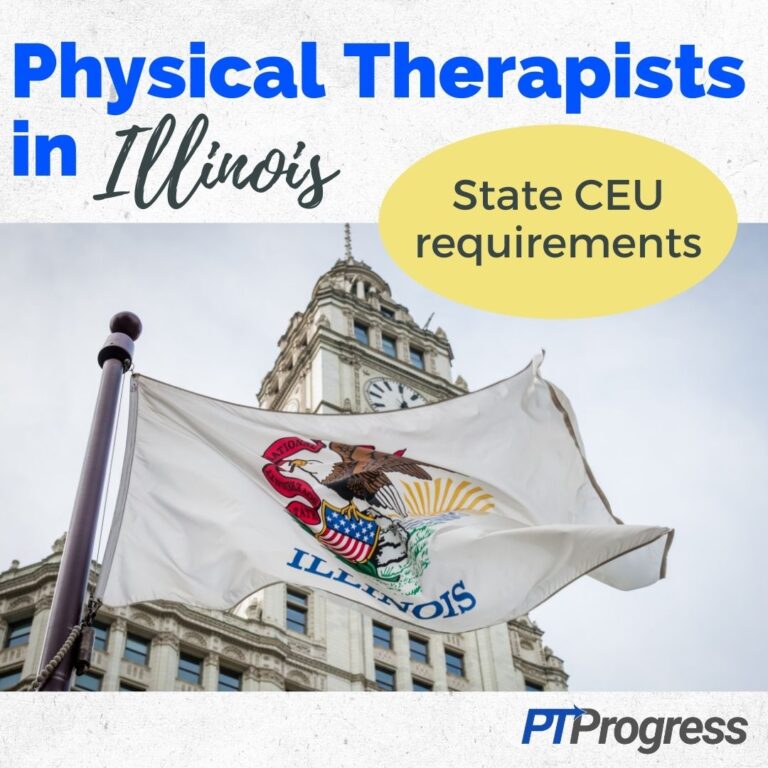 Illinois Physical Therapy Continuing Education Requirements   Illinois PT CEU Requirements Instagram 768x768 