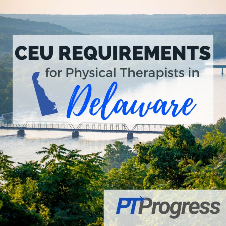 Delaware Physical Therapy Continuing Education Requirements   Delaware PT CEU Requirements Instagram 768x768 