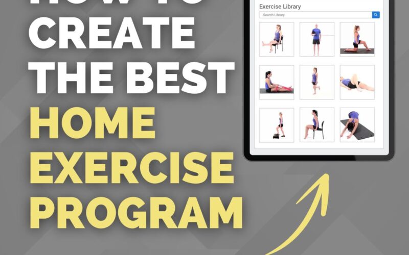 Physical Therapy home exercise program